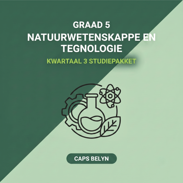 Graad 5 Natuurwetenskappe en Tegnologie Kwartaal 3 (CAPS Belyn)