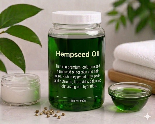 Hemp Seed Oil – Cold Pressed