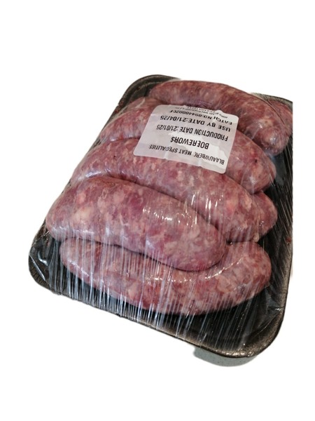 1kg 100% Boerewors/Catering Boerewors.