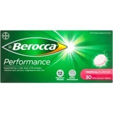 BEROCCA  PERFOMANCE  TROPICAL EFT TABLETS - 30
