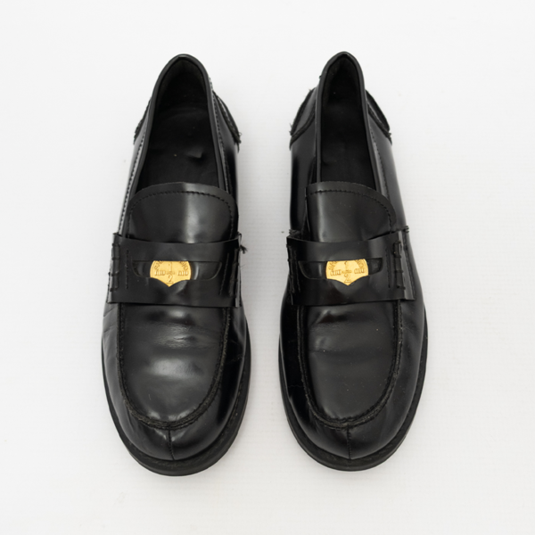 Christine Shell Paris Coin Leather Loafers