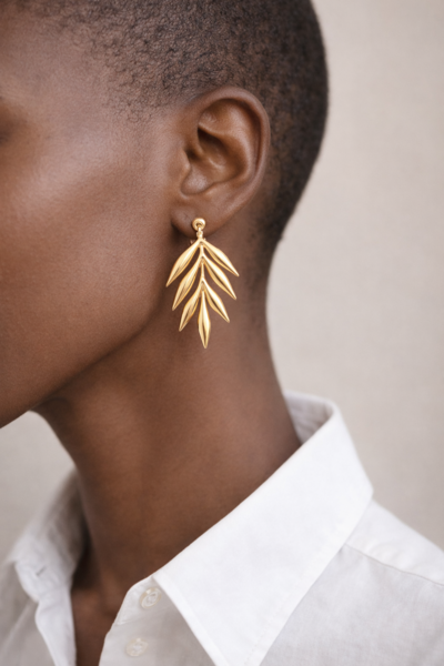 Anna Palm Earrings
