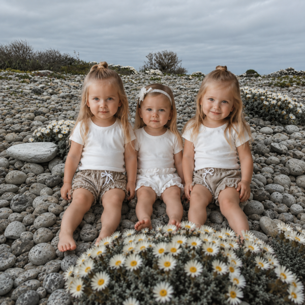 Cheeky bloomer ruffle set