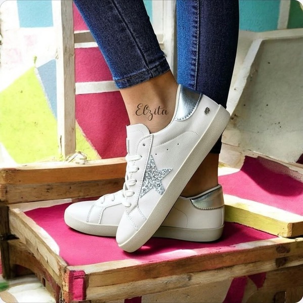 Miss Black - Veta - Silver (Sizes 4, 5, 6, 7, 8)