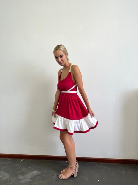 GIANNA DRESS pink [mini]
