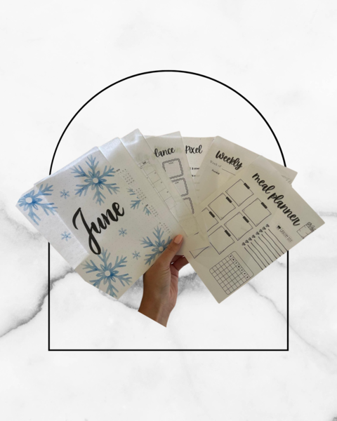 Monthly Bundle - Physical Pages ONLY
