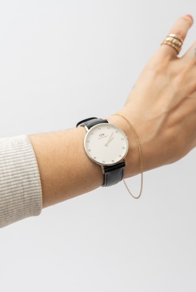 Daniel Wellington Classic Watch With Leather Strap