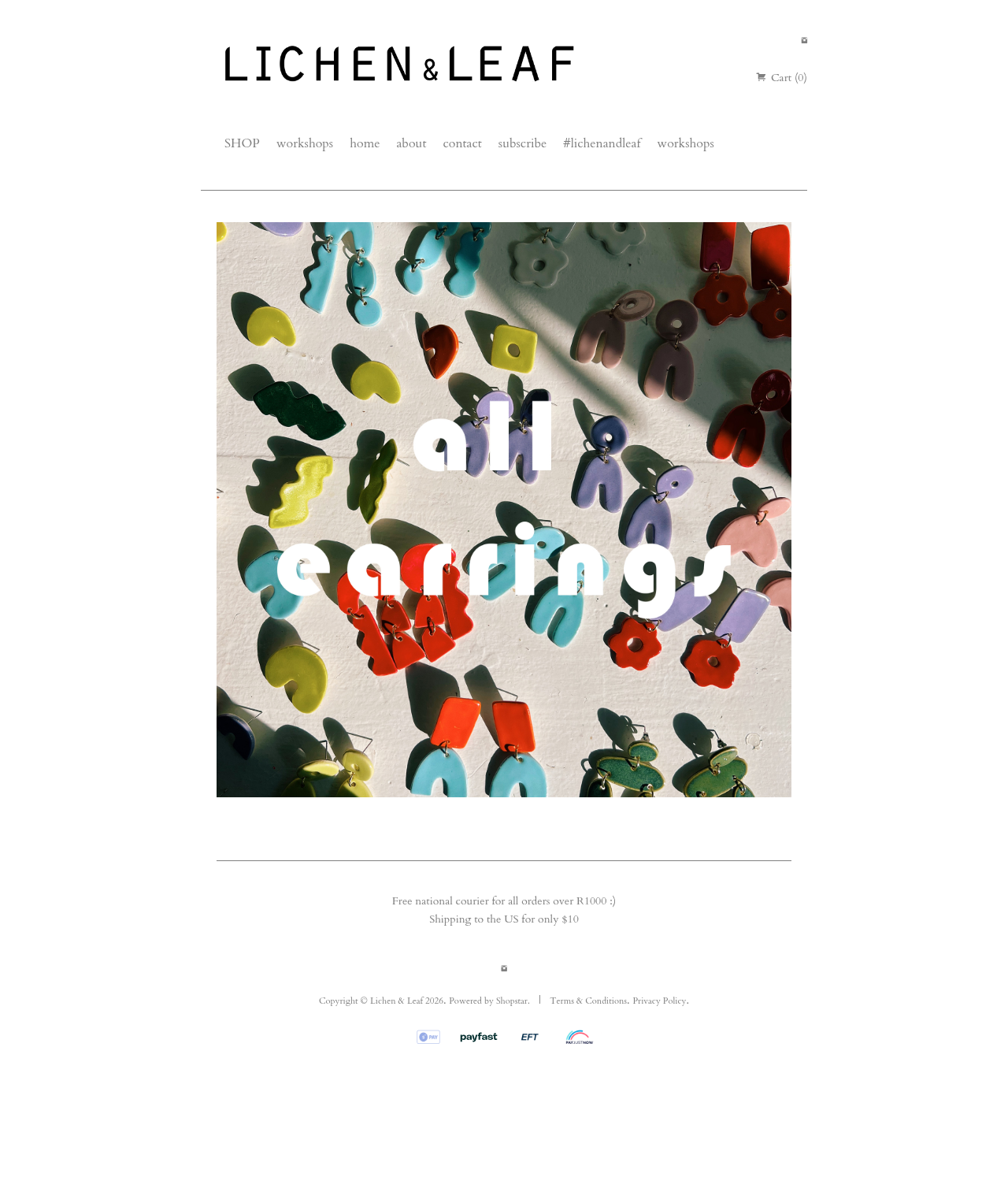 Lichen & Leaf — a store built on Shopstar
