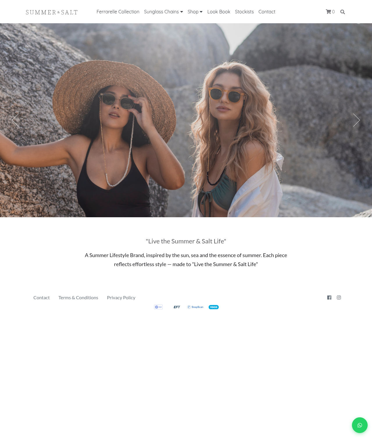 Summer & Salt  — a store built on Shopstar