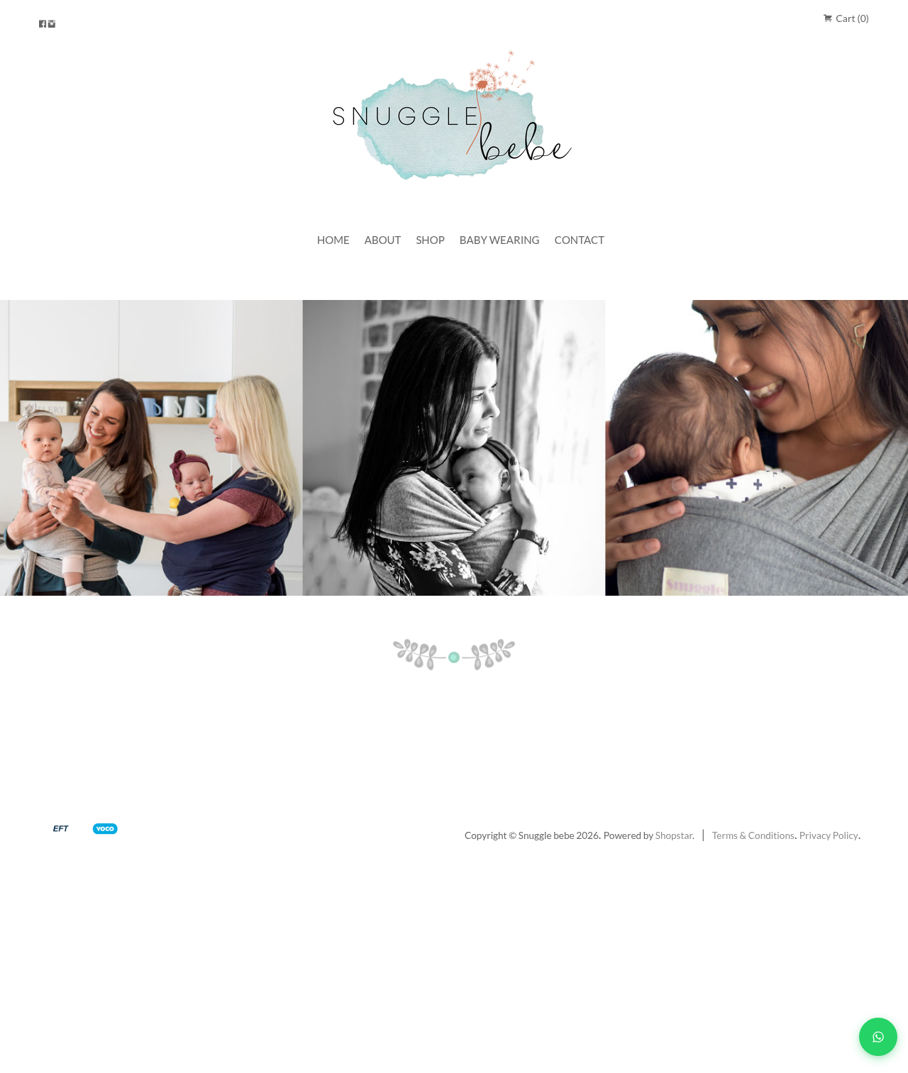 Snuggle bebe — a store built on Shopstar
