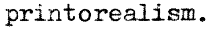 printorealism