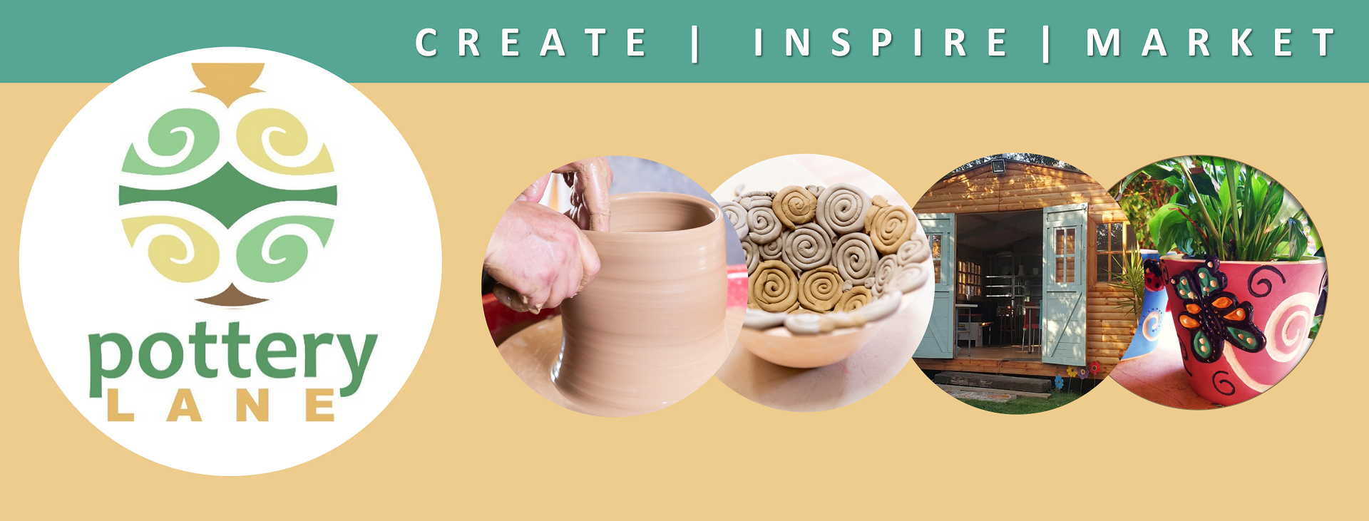 Pottery Lane Pottery Lane is a community for potters to create, be